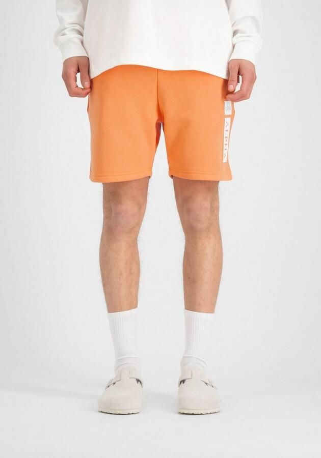 Alpha industries Sweatshorts met elastische band en tunnelkoord - Foto 2