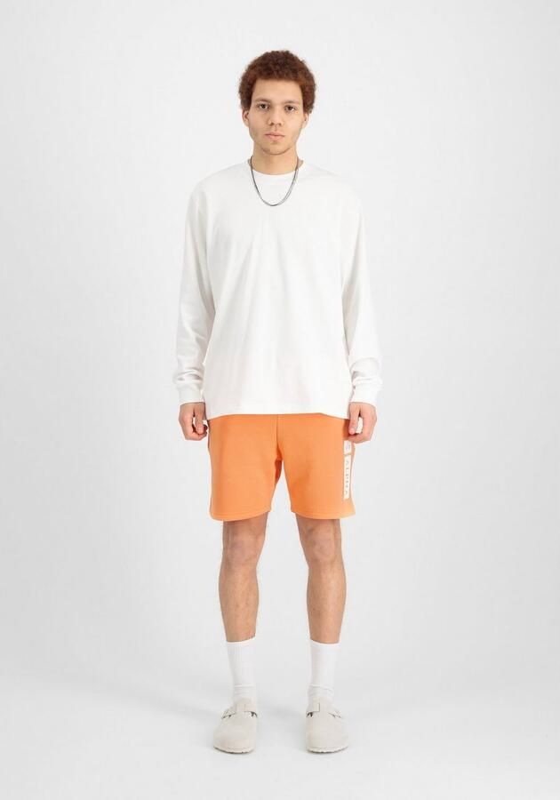 Alpha industries Sweatshorts met elastische band en tunnelkoord - Foto 5
