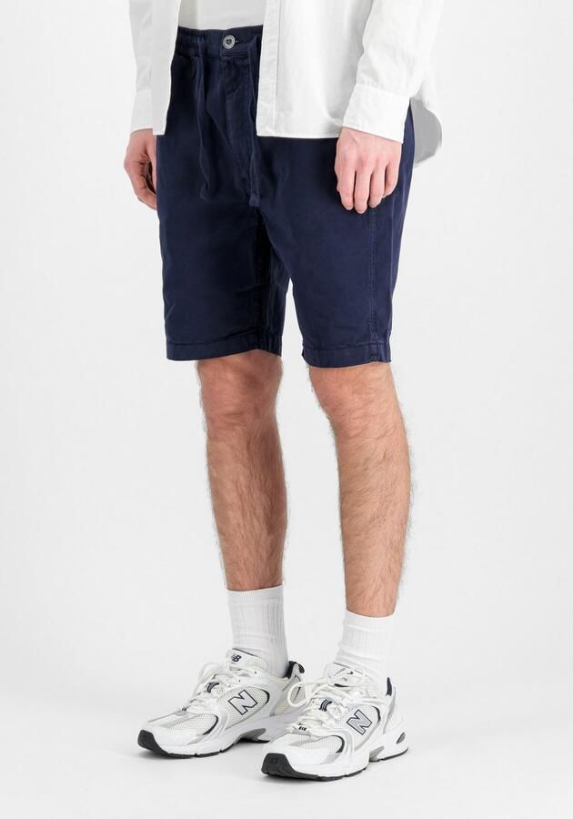 Alpha industries Korte broek met elastische band en tunnelkoord - Foto 3