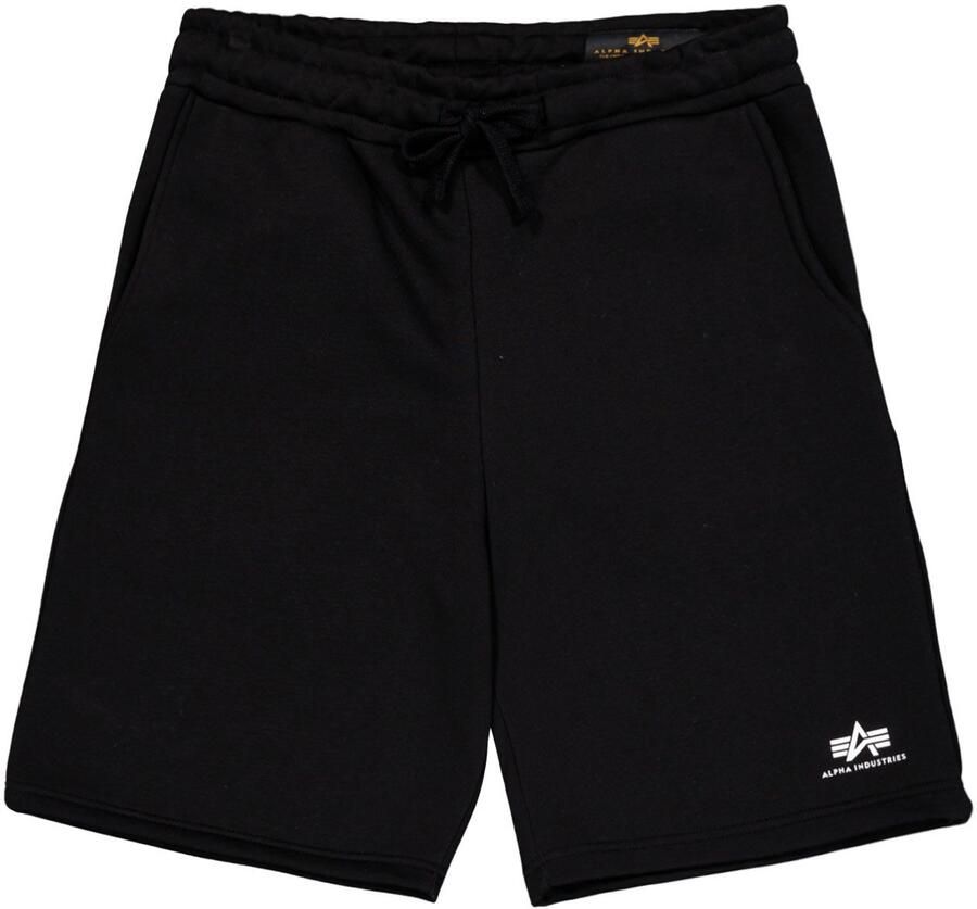 Alpha industries Sweatshorts met elastische band en tunnelkoord