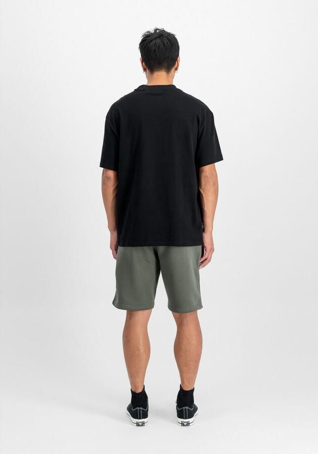 Alpha industries Sweatshorts met elastische band en tunnelkoord - Foto 3