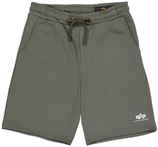 Alpha industries Sweatshorts met elastische band en tunnelkoord - Foto 5