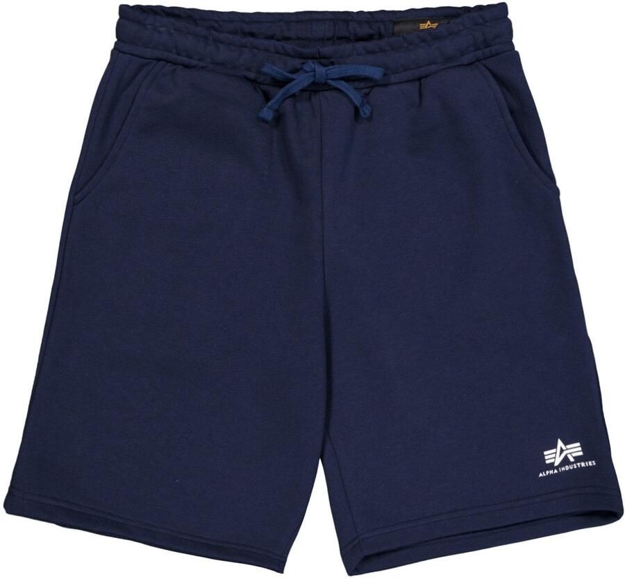 Alpha industries Sweatshorts met elastische band en tunnelkoord - Foto 4
