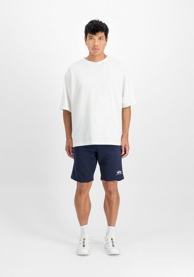 Alpha industries Sweatshorts met elastische band en tunnelkoord
