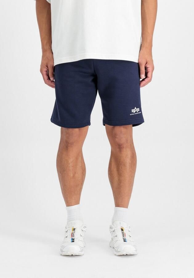 Alpha industries Sweatshorts met elastische band en tunnelkoord - Foto 2