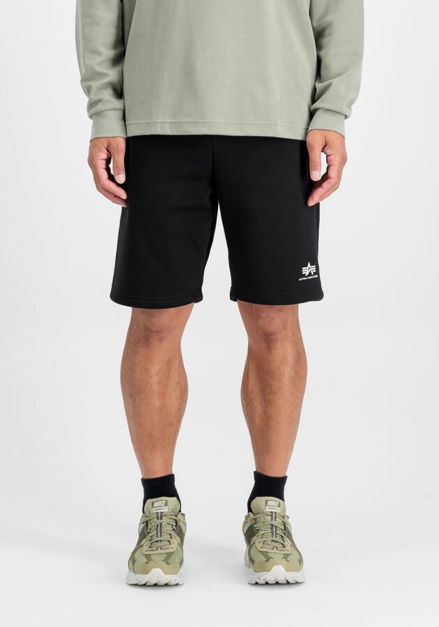 Alpha industries Sweatshorts met elastische band en tunnelkoord - Foto 6