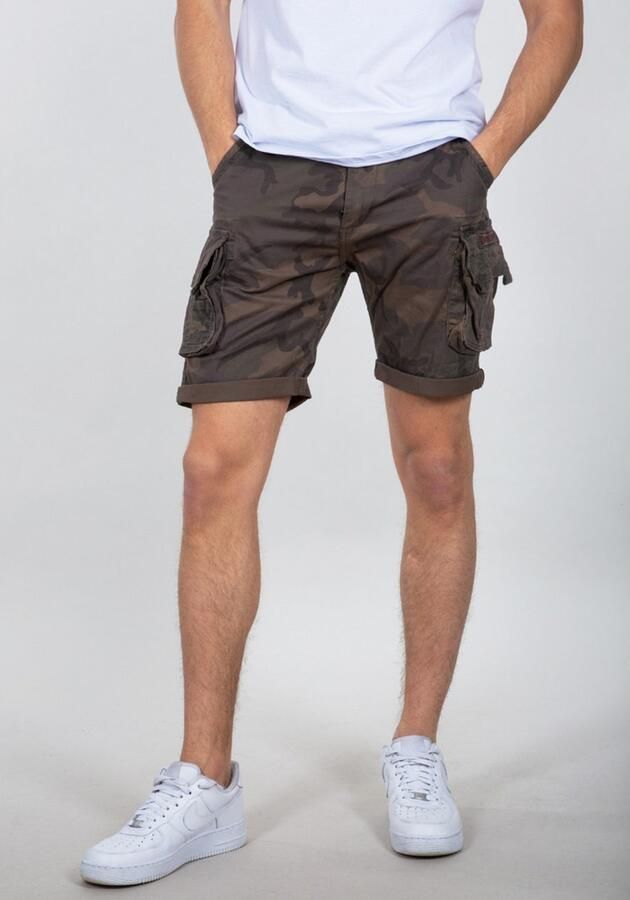Alpha industries Short Crew Camo Groen Heren - Foto 2