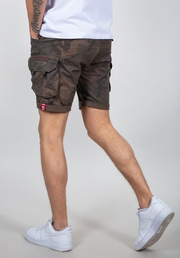 Alpha industries Short Crew Camo Groen Heren - Foto 3