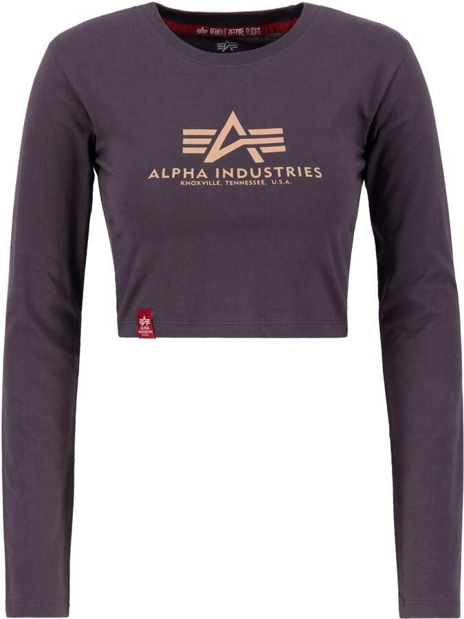 Alpha Industries Sweater Basic Cropped Longsleeve W - Foto 5