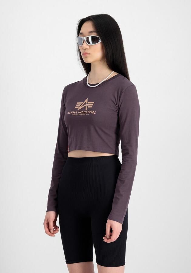 Alpha Industries Sweater Basic Cropped Longsleeve W - Foto 3