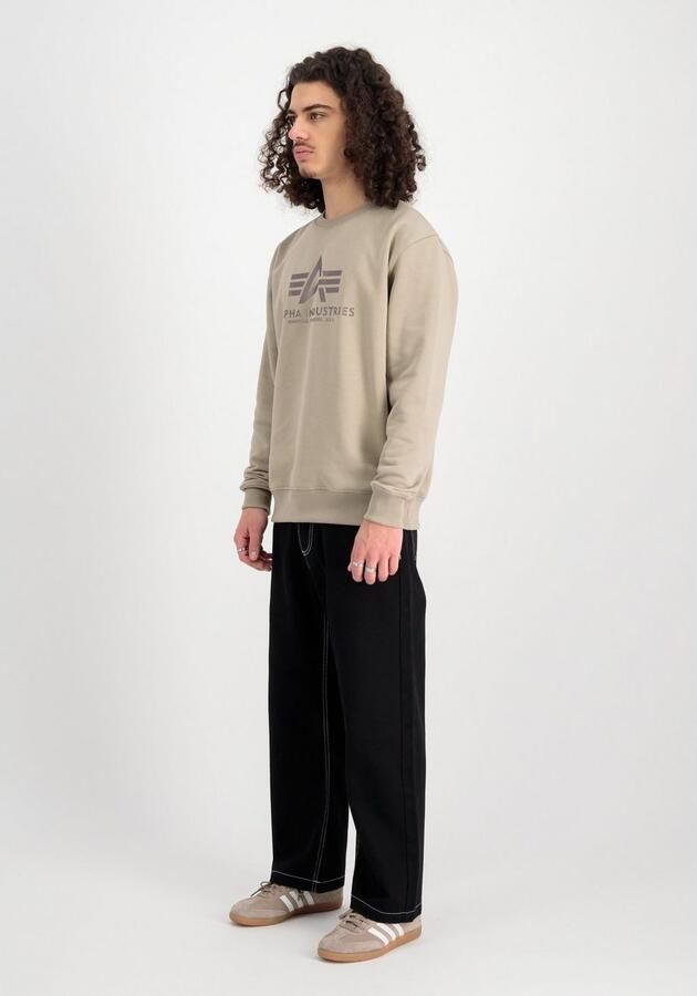 Alpha industries Sweatshirt met labelprint model 'CARBON' - Foto 3