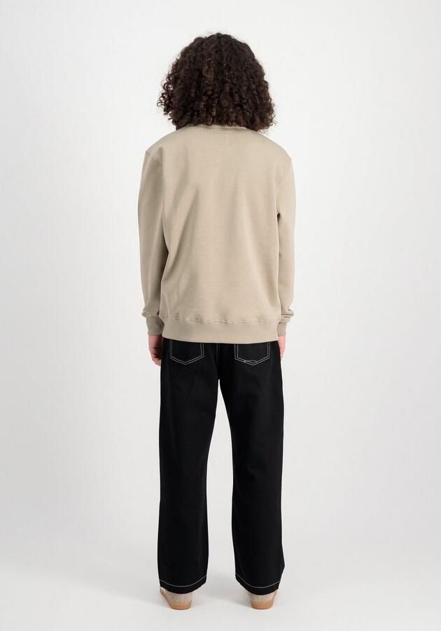 Alpha industries Sweatshirt met labelprint model 'CARBON' - Foto 4