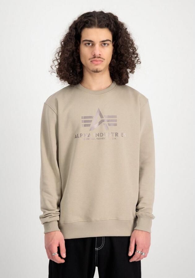 Alpha industries Sweatshirt met labelprint model 'CARBON' - Foto 5