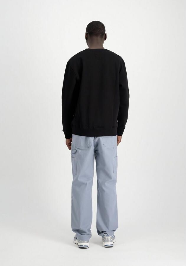 Alpha Industries Sweater Basic Sweatshirt Carbon - Foto 4