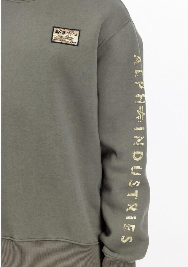 Alpha Industries Sweater Camo Sleeve Sweatshirt