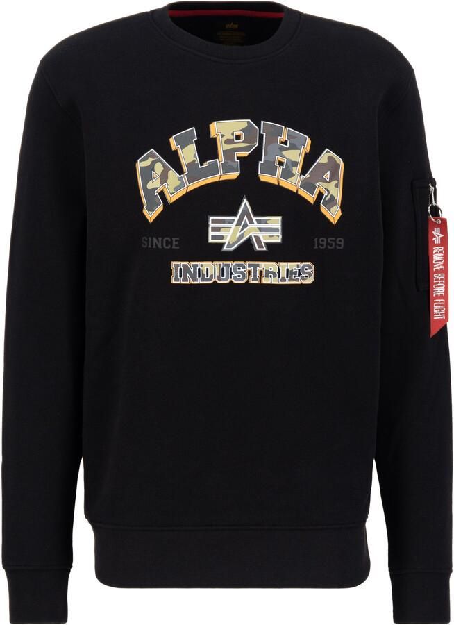 Alpha Industries Sweater College Camo Sweatshirt - Foto 7