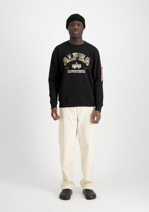 Alpha Industries Sweater College Camo Sweatshirt - Foto 2
