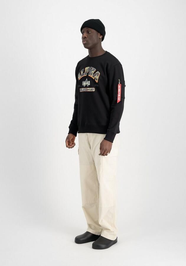 Alpha Industries Sweater College Camo Sweatshirt - Foto 3