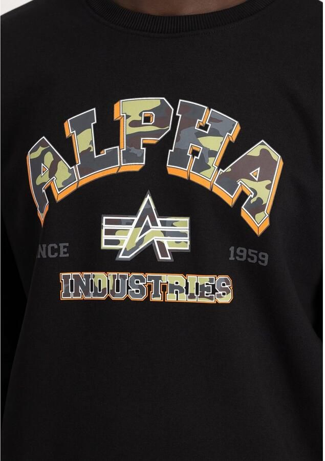 Alpha Industries Sweater College Camo Sweatshirt