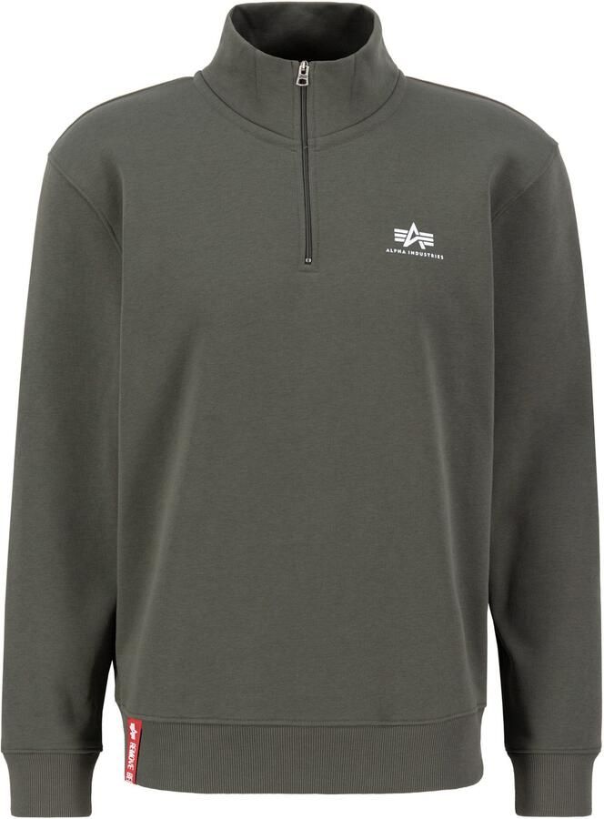 Alpha Industries Sweater Half Zip Sweatshirt SL - Foto 5