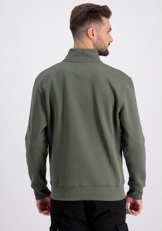 Alpha Industries Sweater Half Zip Sweatshirt SL - Foto 3