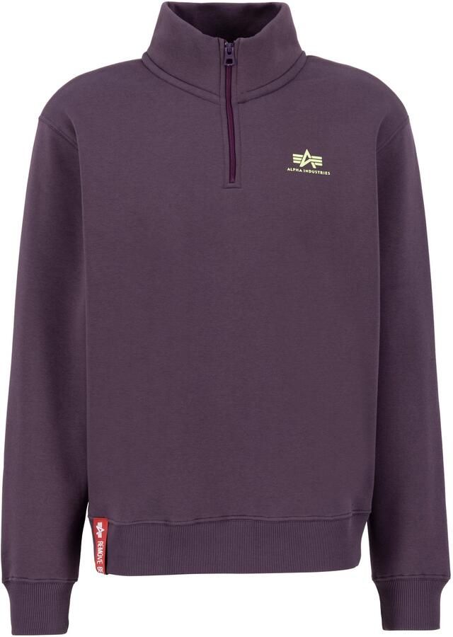 Alpha Industries Sweater Half Zip Sweatshirt SL - Foto 6