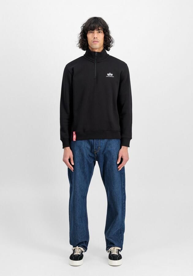 Alpha Industries Sweater Half Zip Sweatshirt SL - Foto 3