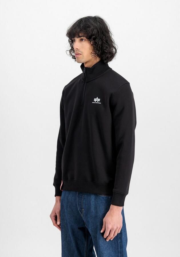 Alpha Industries Sweater Half Zip Sweatshirt SL - Foto 4