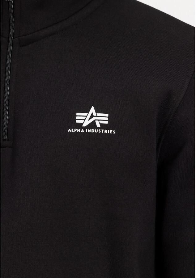 Alpha Industries Sweater Half Zip Sweatshirt SL - Foto 2