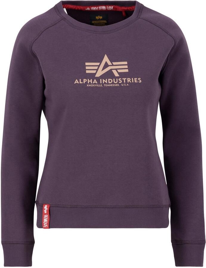 Alpha Industries Sweater New Basic Sweatshirt BL W - Foto 6