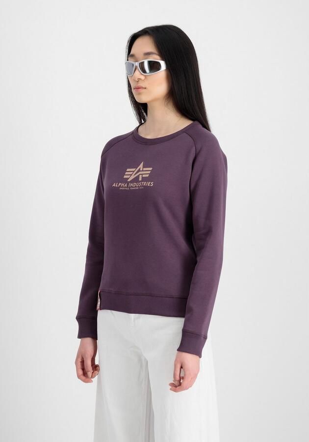 Alpha Industries Sweater New Basic Sweatshirt BL W - Foto 3