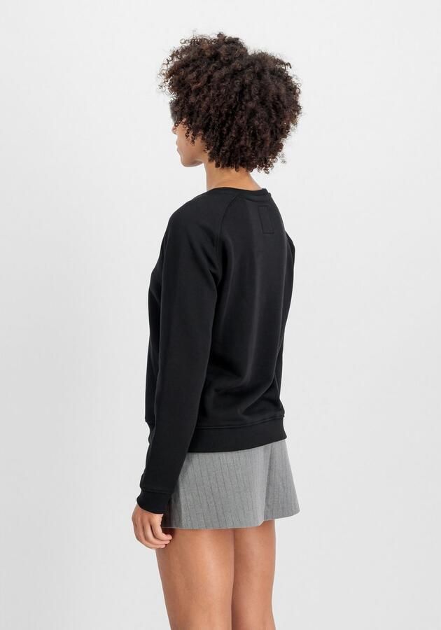 Alpha industries Bluzaieuwe Basic Sweater 196031 Zwart Dames - Foto 4