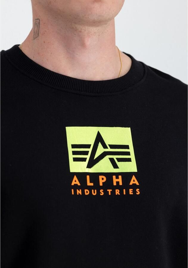 Alpha Industries Sweater Satin Logo Sweatshirt - Foto 2