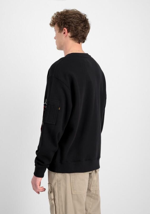 Alpha Industries Sweater Satin Logo Sweatshirt - Foto 3