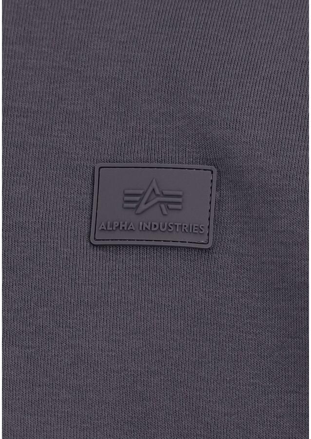 Alpha industries Sweatshirt met ronde hals en labelpatch