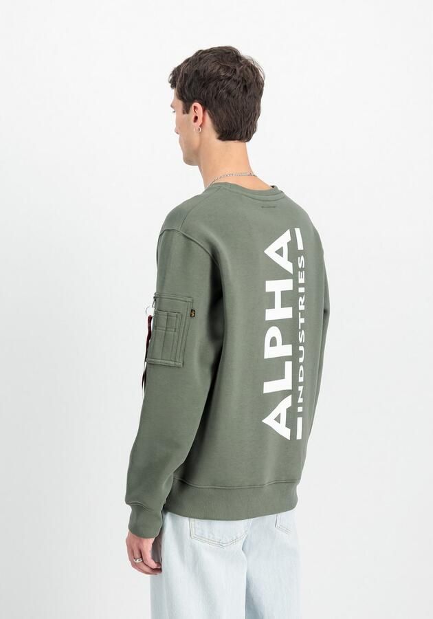 Alpha Industries Sweatshirt Back Print Crewneck - Foto 3