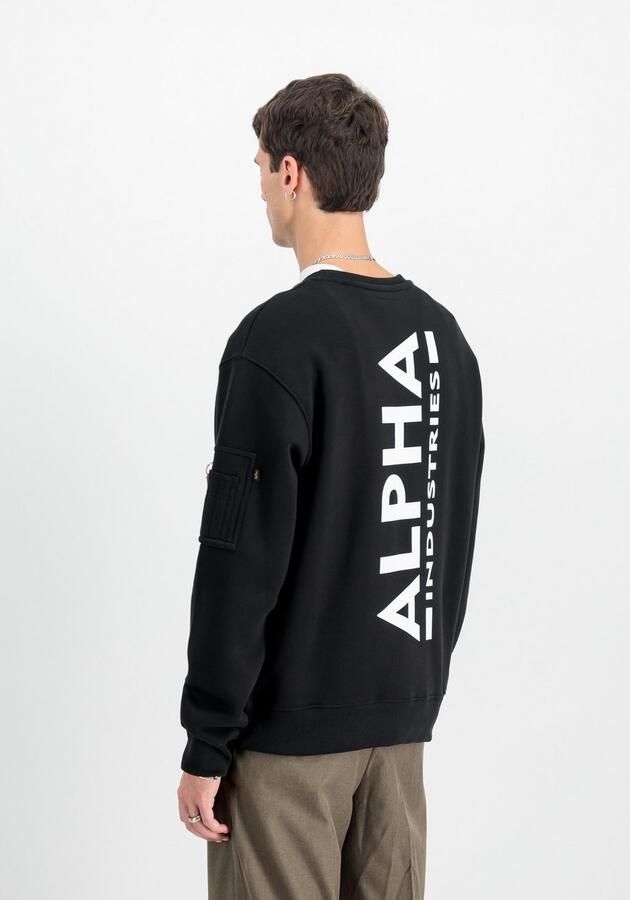 Alpha Industries Sweatshirt Back Print Crewneck - Foto 3