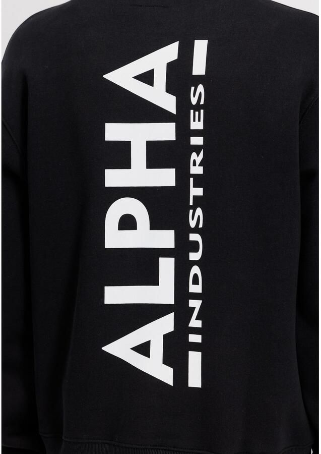 Alpha Industries Sweatshirt Back Print Crewneck