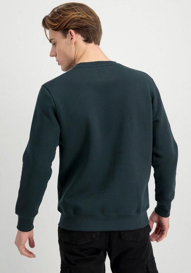 Alpha industries Sweatshirt met logoprint model 'BASIC SWEATER' - Foto 3