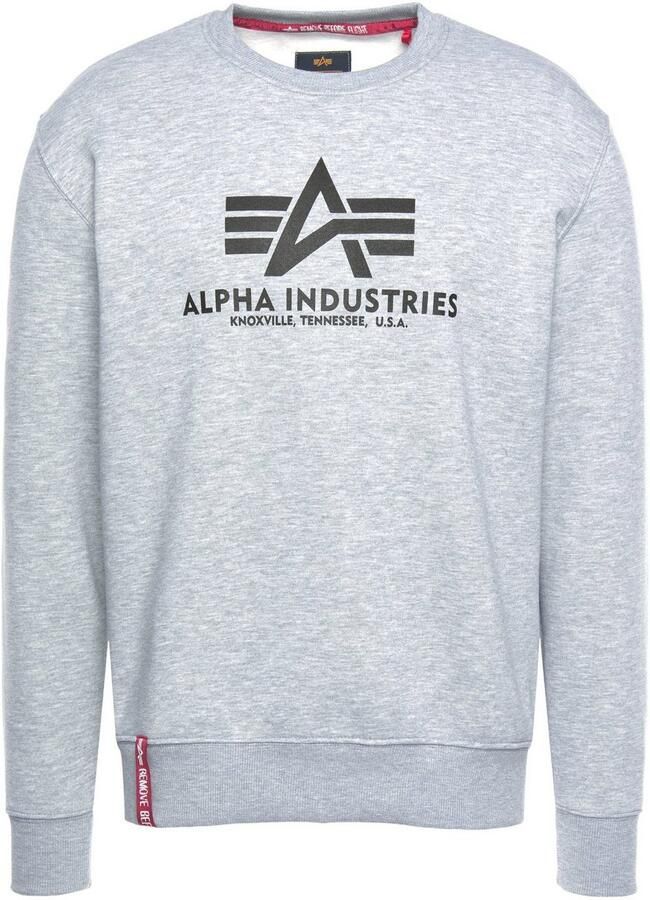 Alpha industries Basisblouse 178302 17 Grijs Heren