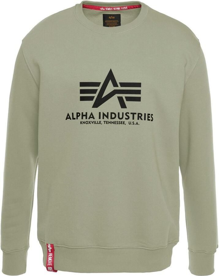 Alpha industries 'BASIC SWEATER' met logoprint