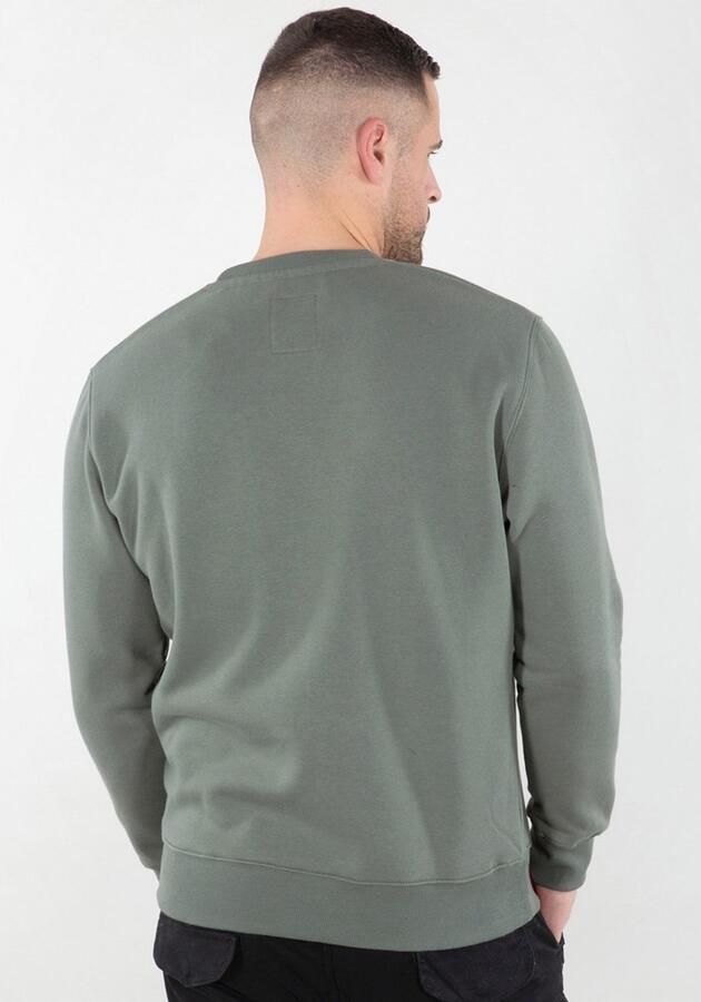 Alpha industries Sweatshirt met logoprint model 'BASIC SWEATER' - Foto 3