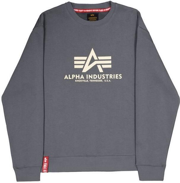Alpha Industries Sweater Men Sweatshirts Basic Sweater - Foto 4