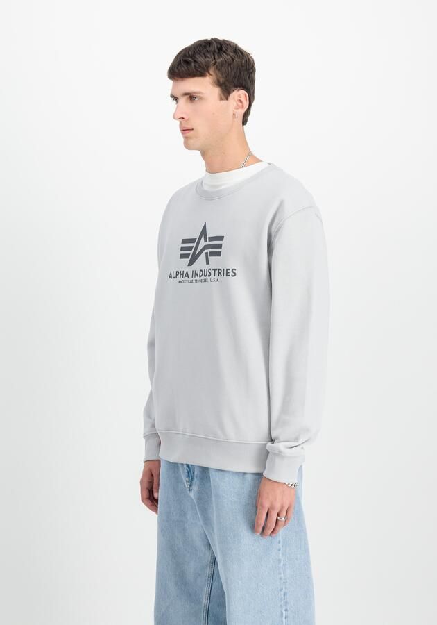 Alpha industries Sweatshirt met logoprint model 'BASIC SWEATER' - Foto 5