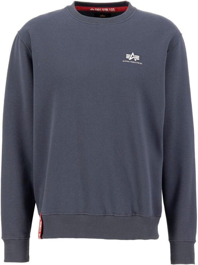 Alpha Industries Sweater Men Sweatshirts Basic Sweater Small Logo