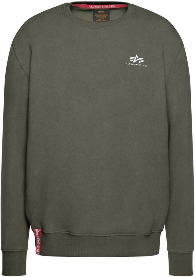 Alpha Industries Sweater Men Sweatshirts Basic Sweater Small Logo