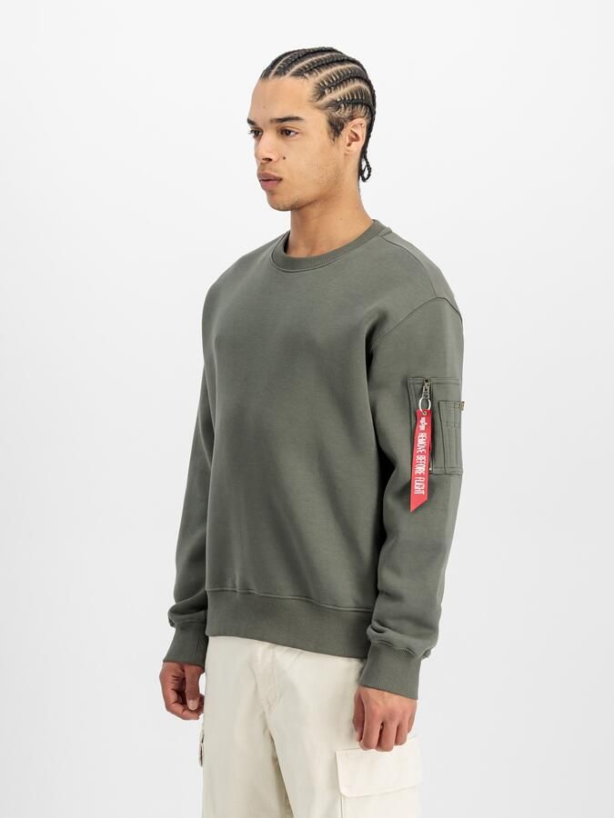 Alpha Industries Sweatshirt Label Sweater BP - Foto 3