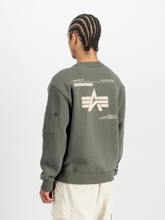 Alpha Industries Sweatshirt Label Sweater BP