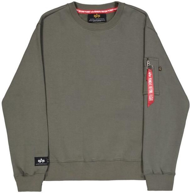 Alpha Industries Sweatshirt Label Sweater BP - Foto 2