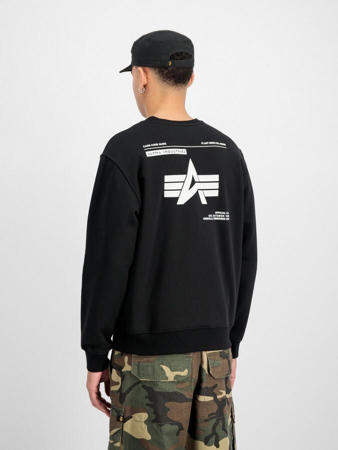 Alpha Industries Sweatshirt Label Sweater BP